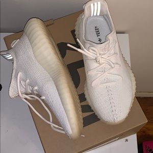 Triple White Yeezy Boost 350